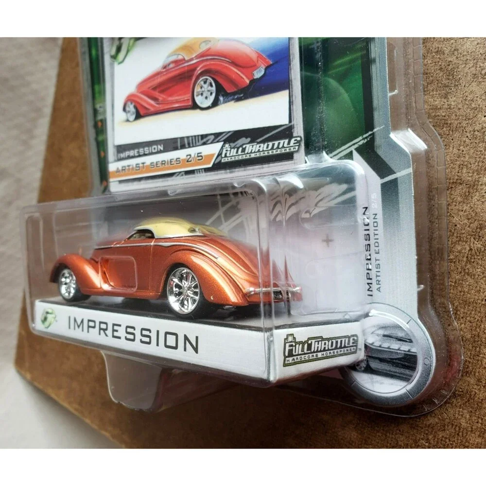 2006 JL FULL THROTTLE IMPRESSION Orange FOOSE DESIGN ARTIST SERIES #2/5 Die-Cast